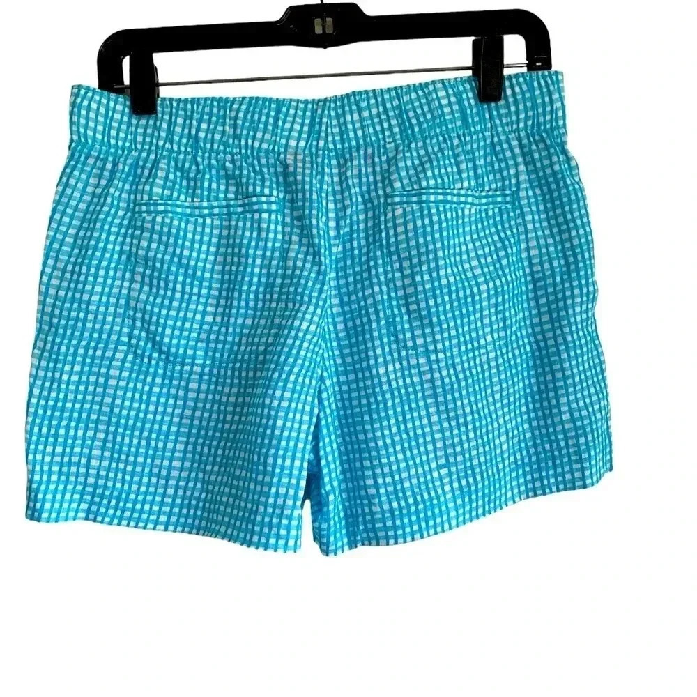 Lilly Pulitzer Lagoon 100% Linen Seabreeze
Blue Along The Same Line Shorts (S) - Picture 10 of 10